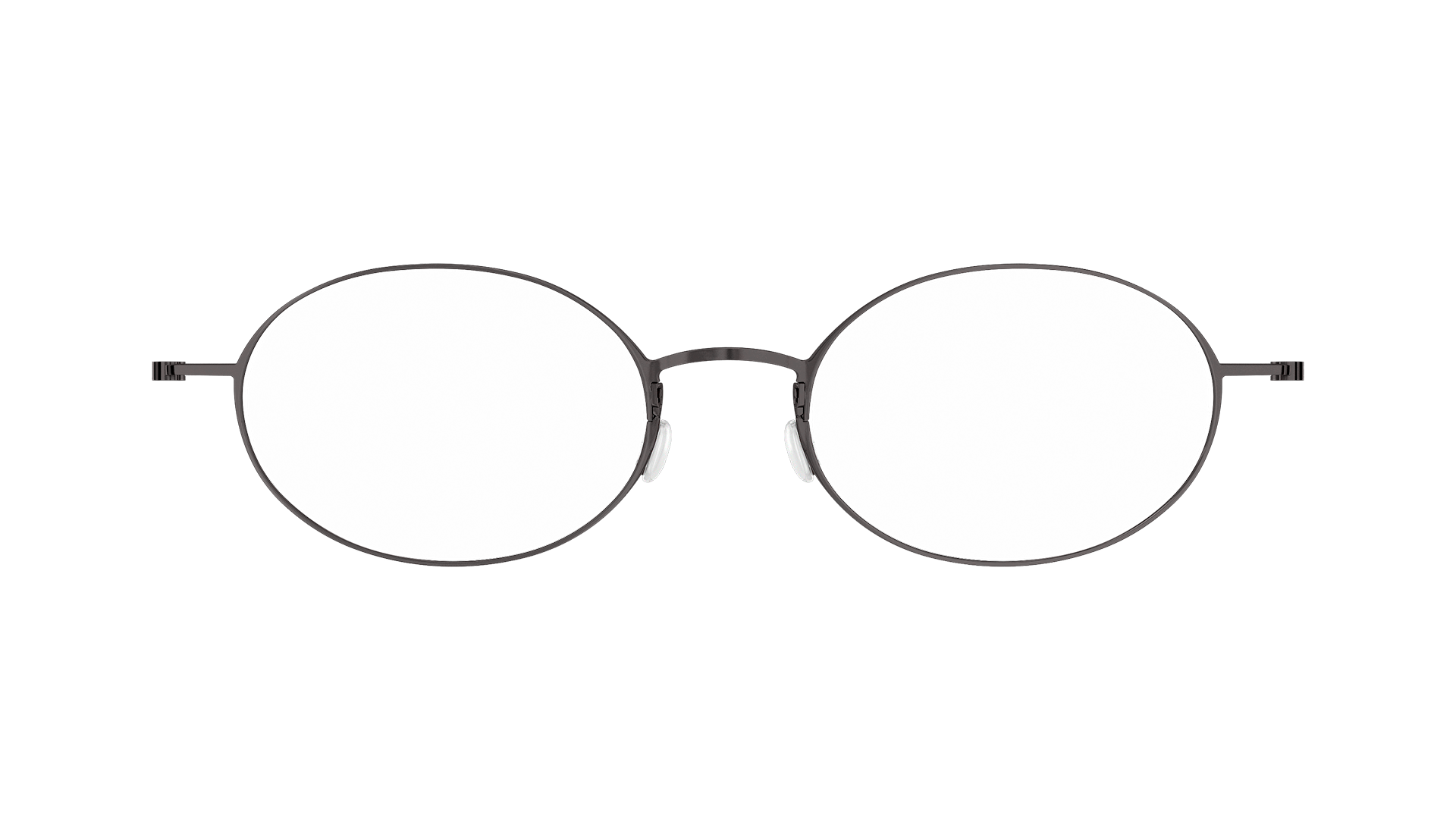 LINDBERG Thintanium Occhiali ovali neri in titanio modello 5503 PU9